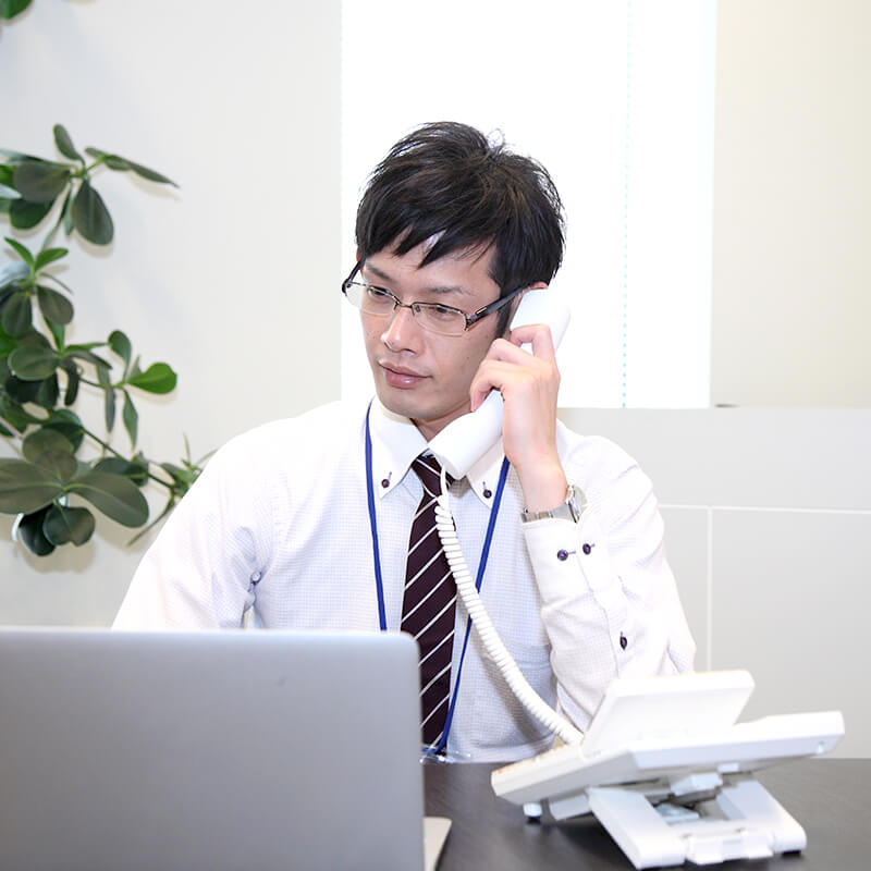 エアコンリースの導入の流れ（お問い合わせ）