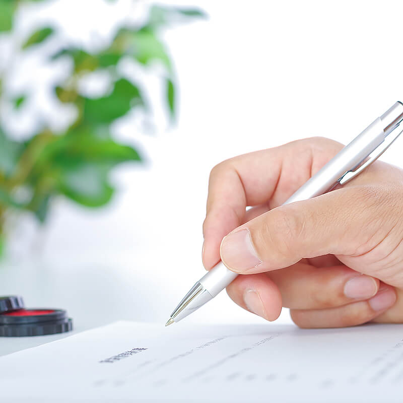 エアコンリースの導入の流れ（リース契約）